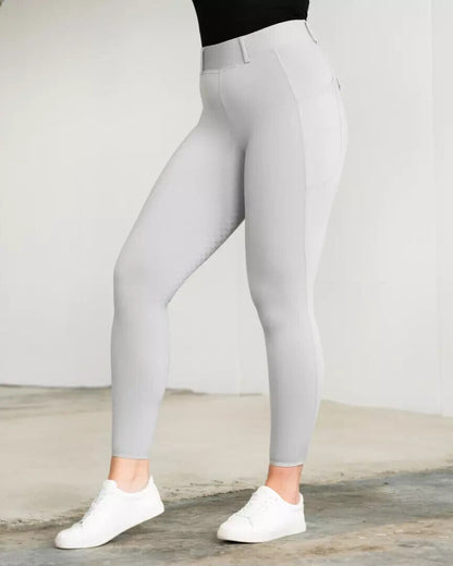 FAGER Loui Active Leggings Full seat , GREY  UK 6  EU 34  (LOUI)