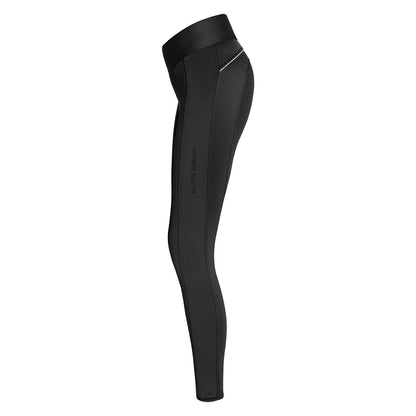 New black forest thermal Winter riding leggings, Black UK 28'' EU40 (102722)