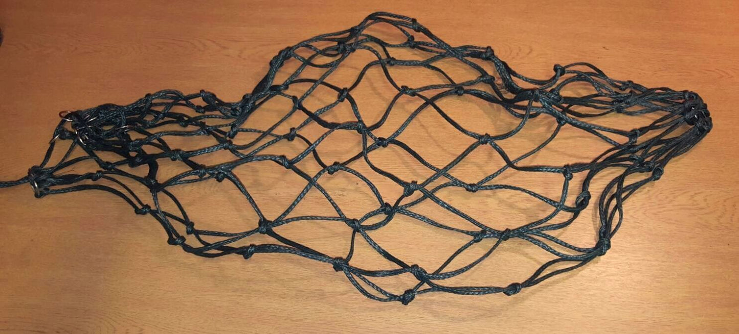 Pack of 4 Haynets strong 9 rings 40"large holes DARK GREEN  ON  SALE