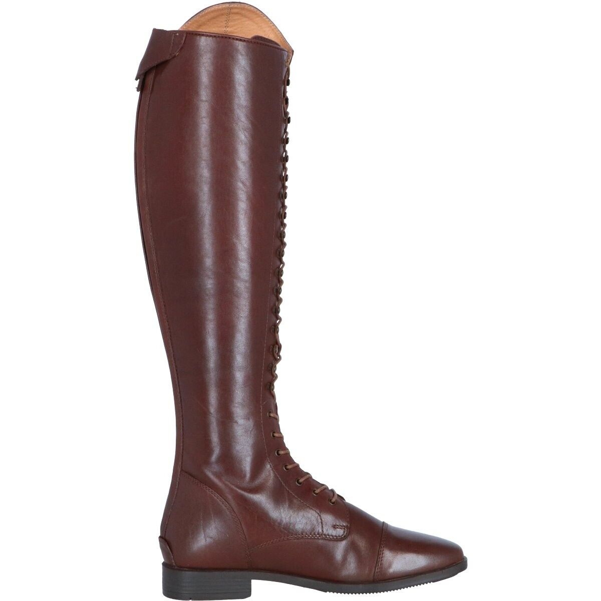 HKM Riding Boots Elegant Lace -Normal , Brown, UK 8 ,EU 42 (HKM 1)
