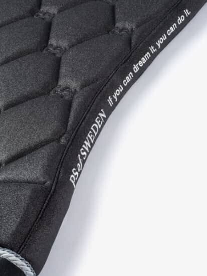 NEW PS OF SWEDEN SADDLE PAD DRESSAGE STARDUST ,BLACK (D)  , (FULL ) SALE price