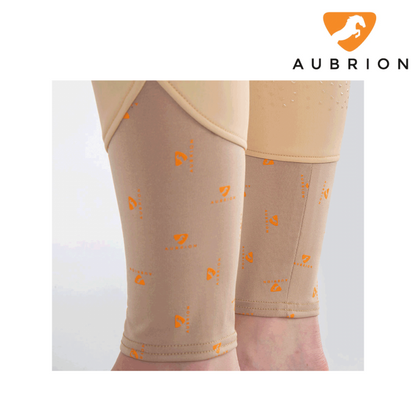Aubrion Greydock Full Seat Winter Breeches Ladies, Beige, UK 34" EU 46 (8126)