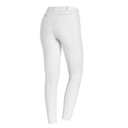 SCHOCKEMOHLE CHAYENNE LADIES RIDING BREECHES ,WHITE, UK 30R EU 42 (2171-00037