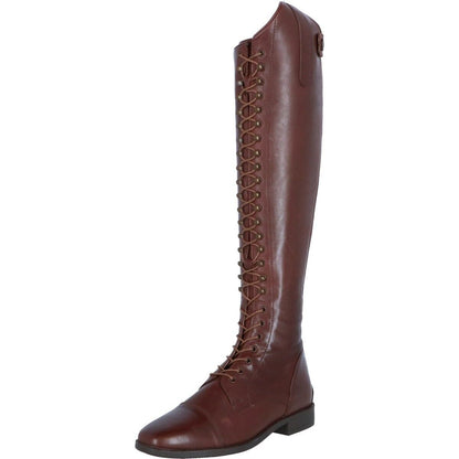 HKM Riding Boots Elegant Lace -Normal , Brown, UK 4 ,EU 37 (HKM 4)