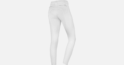 Schockemohle Sports "Victory" Style Breeches ,White EU 32  UK 20R (2171-00026)