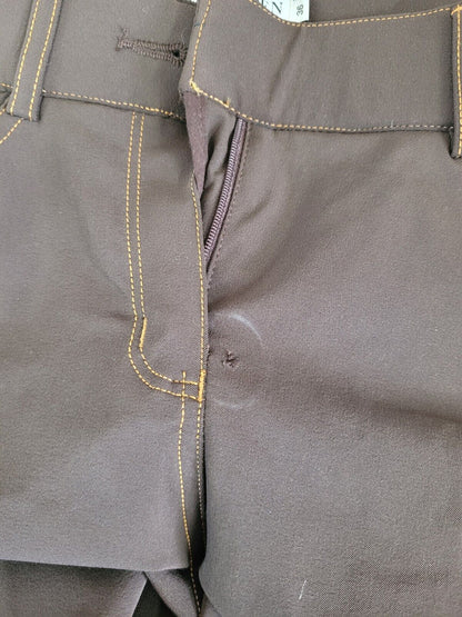 PS OF SWEDEN KHLOE FULL SEAT BREECHES,CHOCOLATE, UK 10, EU 36 (40000-847-036)