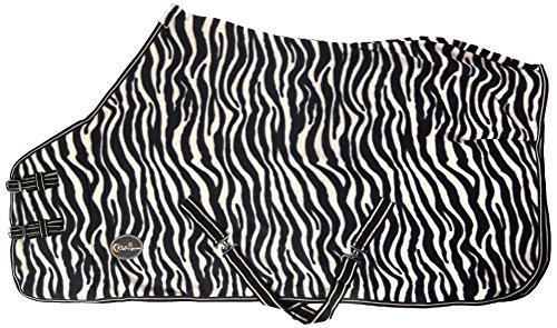 CWELL EQUINE NEW HORSE COB PONY SHOW TRAVEL ZEBRA PRINT FLEECE RUG 4'9" - 7'0" GREAT DESIGN