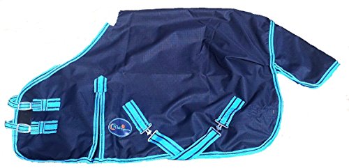 Cwell Equine New Mini Lightweight Turnout Shetland Rug Pony Rug Foal Rug No Fill Choice of Sizes &amp; Colors