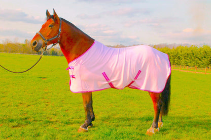 HORSE COB PONY SHOW TRAVEL FLEECE RUG 5'0-7'0" stable cooler choice of colours